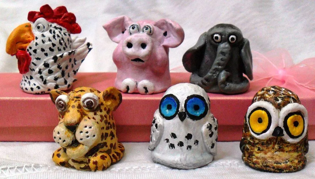 El mundo en un dedal: Animales en papel maché El mundo en un dedal: Animales en papel maché