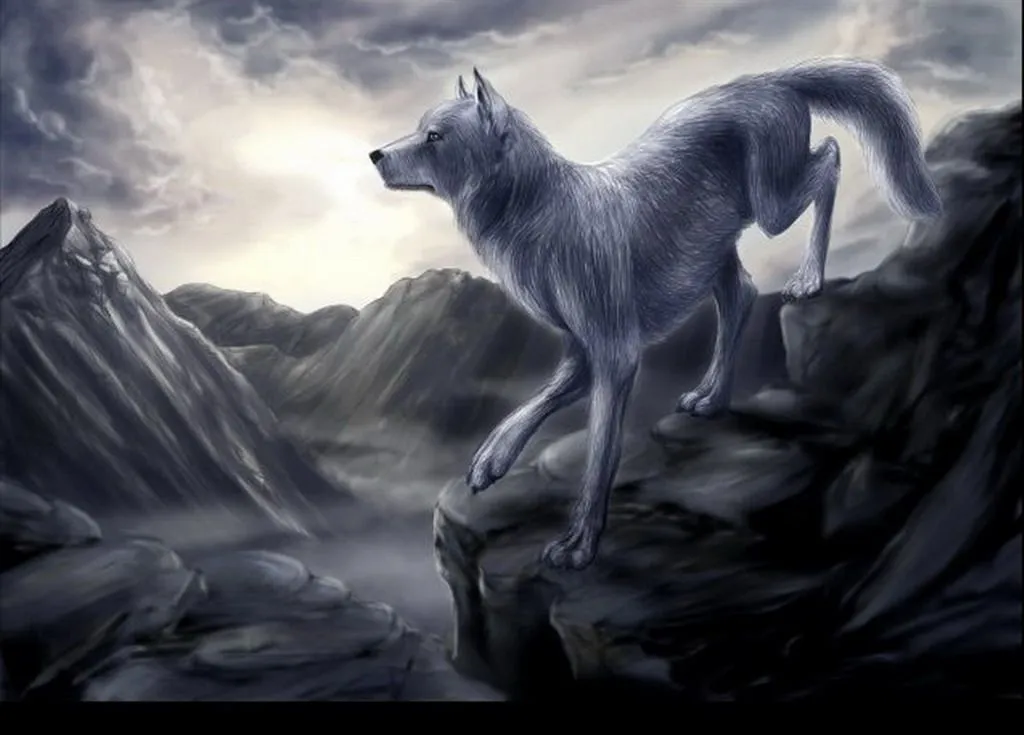 El Mundo de la Fantasía - Seres Mitológicos y de la Noche: Lobo Gris ... El Mundo de la Fantasía - Seres Mitológicos y de la Noche: Lobo Gris ...