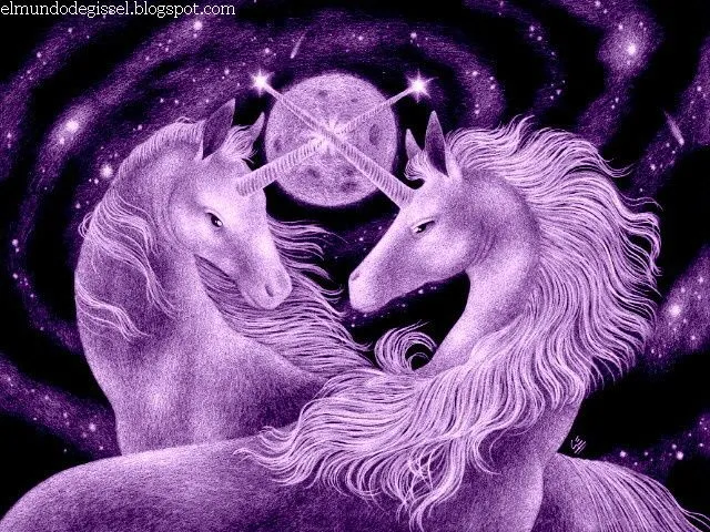 EL MUNDO DE GISSEL: LOS UNICORNIOS Y YO