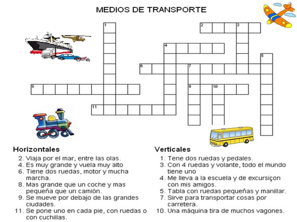 Un Mundo Interactivo de los Medios de Transporte: A jugar!!! Un Mundo Interactivo de los Medios de Transporte: A jugar!!!