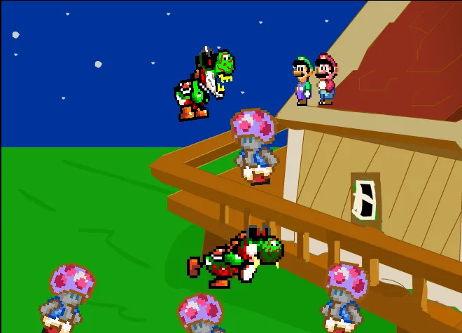 Mundo KayMa: MARIO VS ZOMBIES 2 -DIA 9-