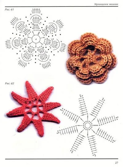 El mundo de Mariax: Más flores a crochet