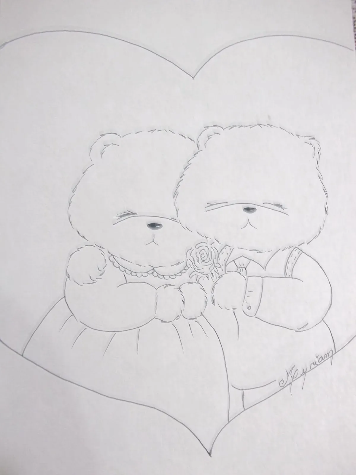 El mundo de Myri..: Dibujos de ositos