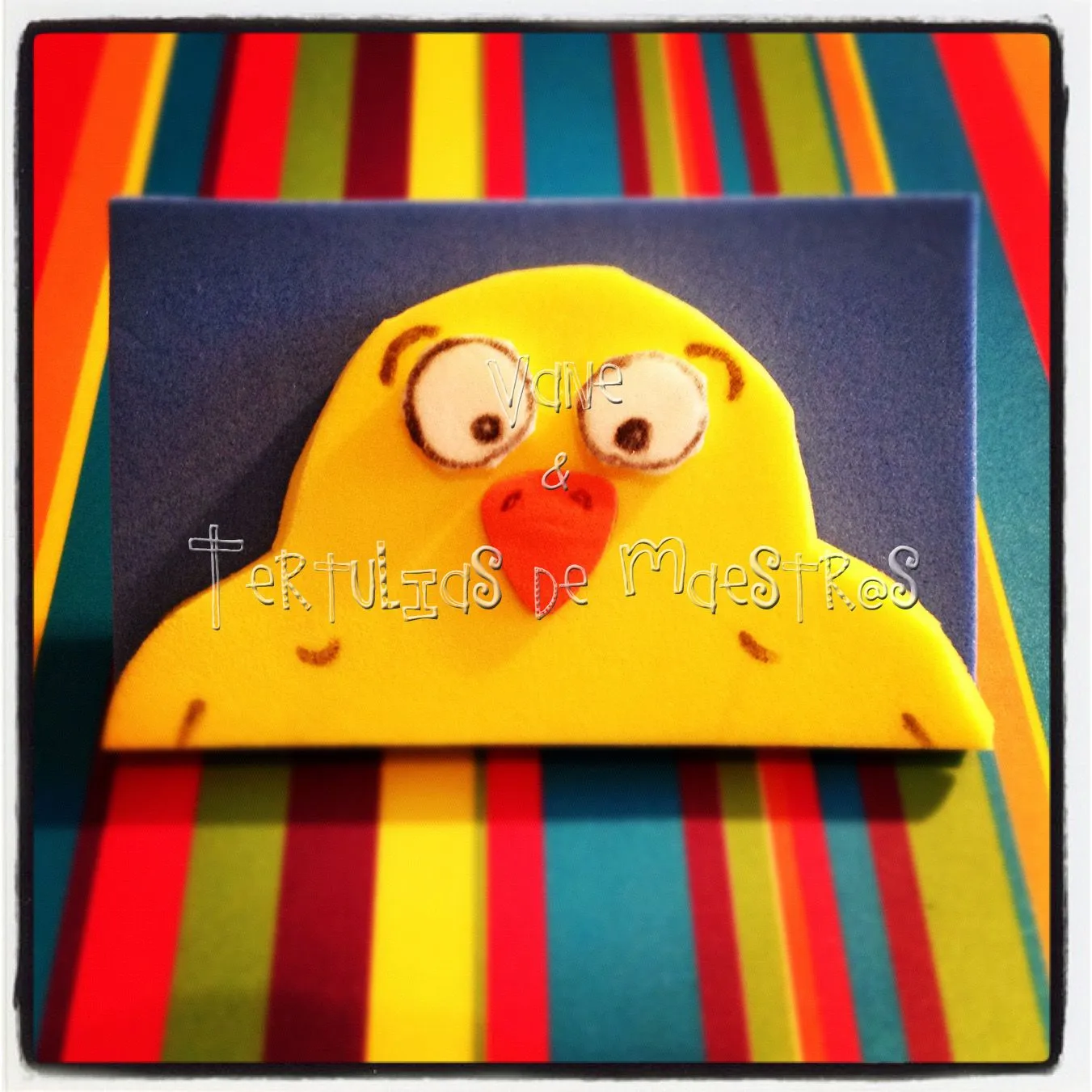 Mi Mundo sabe a Naranja: Broche "Pollo Pepe" Mi Mundo sabe a Naranja: Broche "Pollo Pepe"