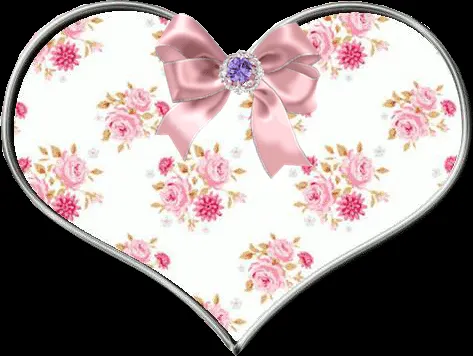 Mundo Png: Corazones Png con Flores