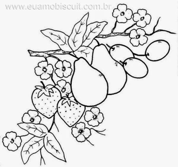 El mundo Seredipity: Frutas para Bordar