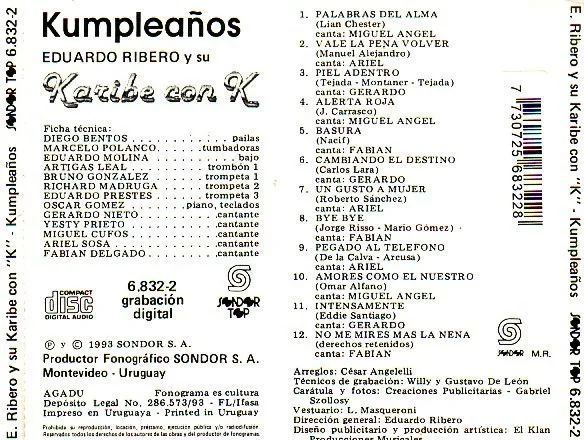 Mundo Tropical.: Karibe con K - Kumpleaños (1993)