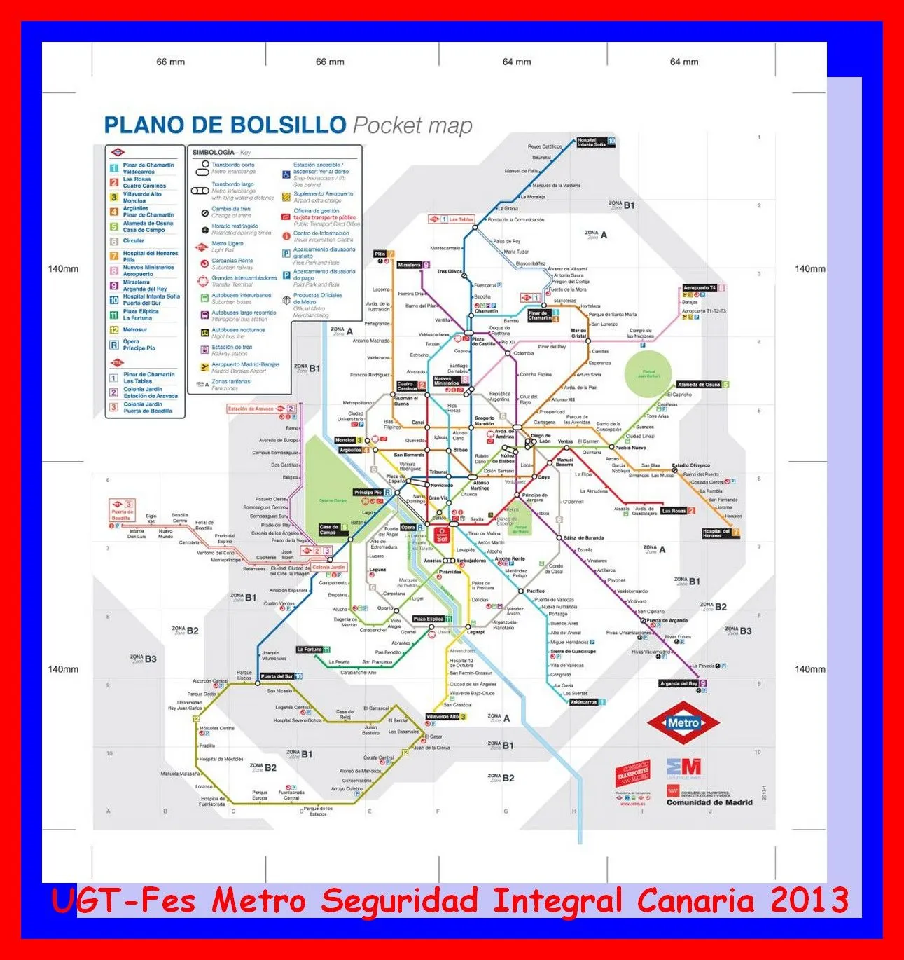 El mundo del Vigilante: Metro Madrid recupera el plano geográfico ... El mundo del Vigilante: Metro Madrid recupera el plano geográfico ...
