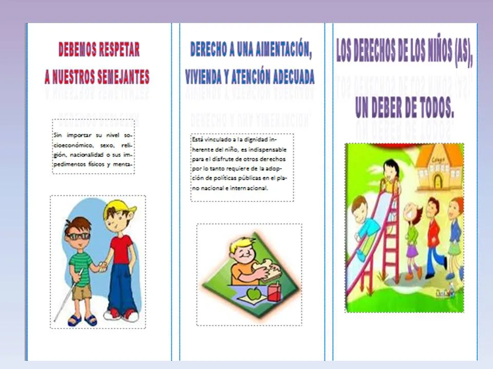 MUNDOS CREATIVOS: PROMOCION DE LOS DERECHOS Y DEBERES DE LOS NIÑOS MUNDOS CREATIVOS: PROMOCION DE LOS DERECHOS Y DEBERES DE LOS NIÑOS