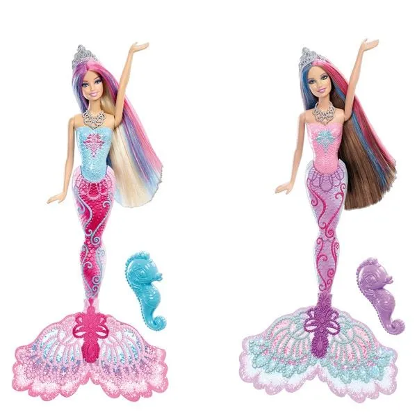 Muñeca Barbie sirena color mágico Mattel · Juguetes · El Corte Inglés