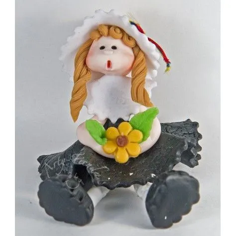 Muñeca campesina patas largas en porcelanicron - ARTYTIENDA Calle ...