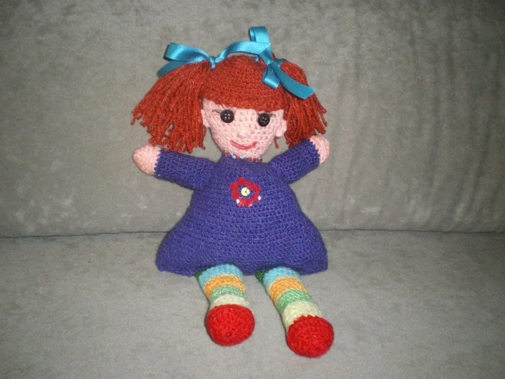muneca crochet (2) | Aprender manualidades es facilisimo. muneca crochet (2) | Aprender manualidades es facilisimo.