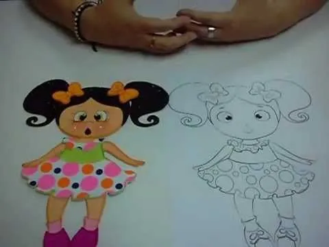 Muñeca en Foami, Goma Eva, Microporoso (5ta Parte) - YouTube Muñeca en Foami, Goma Eva, Microporoso (5ta Parte) - YouTube