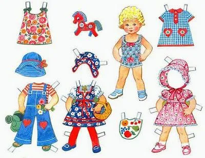 MUÑECA DE PAPEL RECORTABLE CON ROPA Y JUGUETES : RECORTABLES PARA ... MUÑECA DE PAPEL RECORTABLE CON ROPA Y JUGUETES : RECORTABLES PARA ...