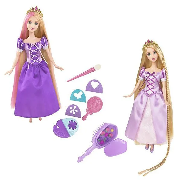 Muñeca Rapunzel – Peinados de Princesa | TusPrincesasDisney.com