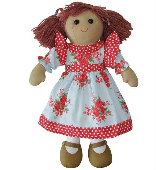 Vestido de muñeca de trapo - Imagui