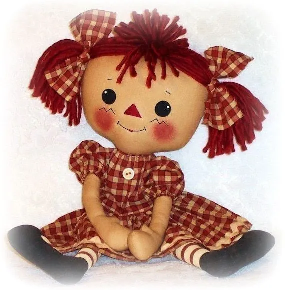 Muñeca de trapo muñeca patrón patrón de PDF muñeca por OhSewDollin Muñeca de trapo muñeca patrón patrón de PDF muñeca por OhSewDollin