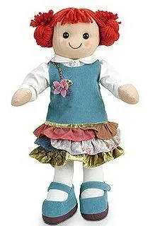 Muñeca vestida de azul