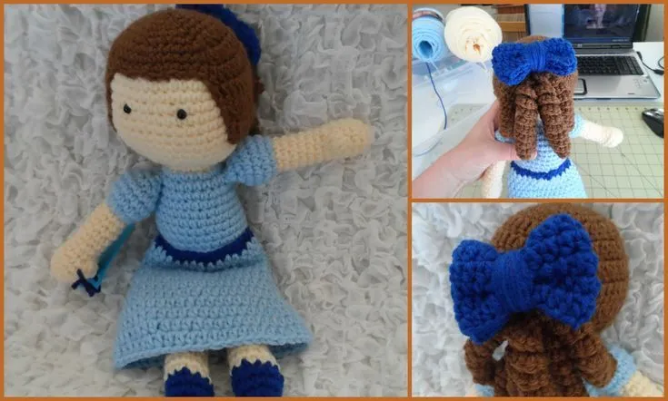 Muñeca Wendy Amigurumi (Peter Pan) Patrón Gratis en Español http ... Muñeca Wendy Amigurumi (Peter Pan) Patrón Gratis en Español http ...