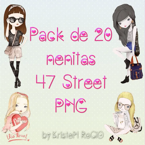 Dibujos de las nenas de 47 street - Imagui