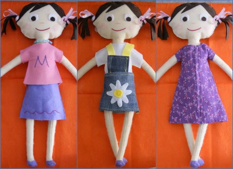Regalos con fieltro y amor 3: Muñeca | Crianza y educación Regalos con fieltro y amor 3: Muñeca | Crianza y educación