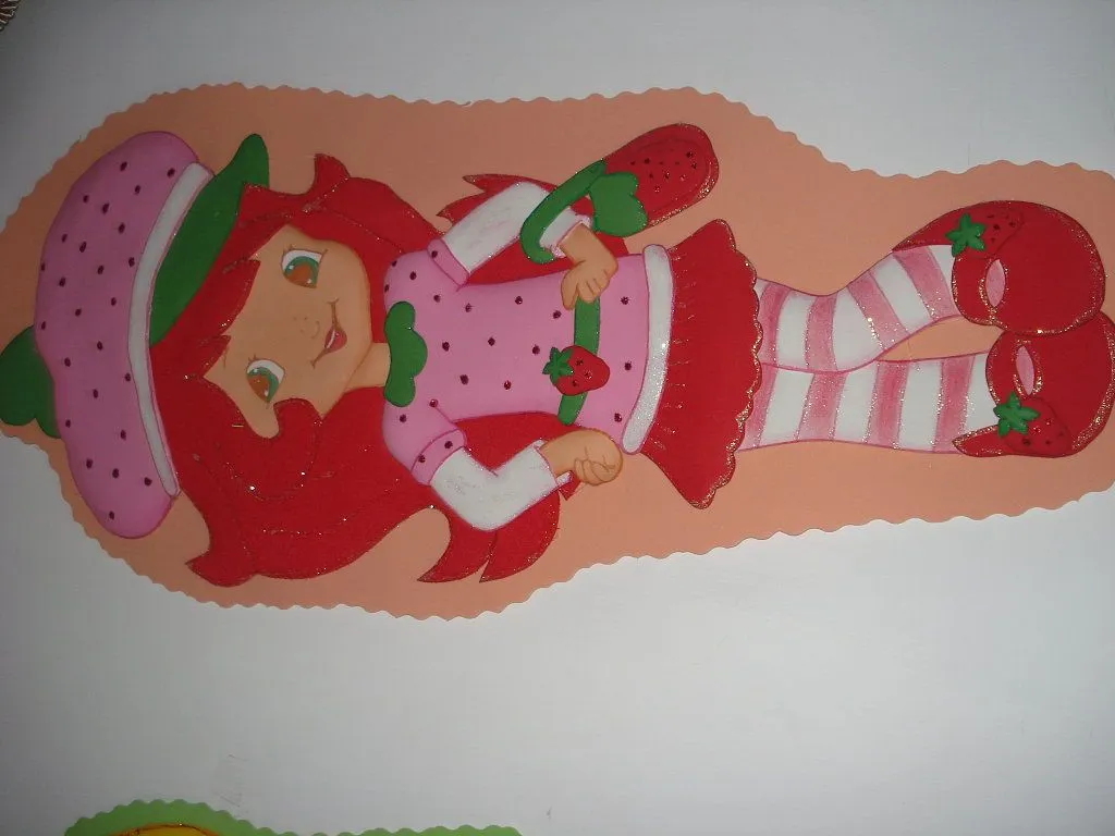 muñecas en goma eva | lucineira