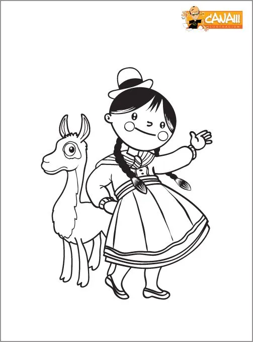 DIBUJO DE UNA CHOLITA - Imagui