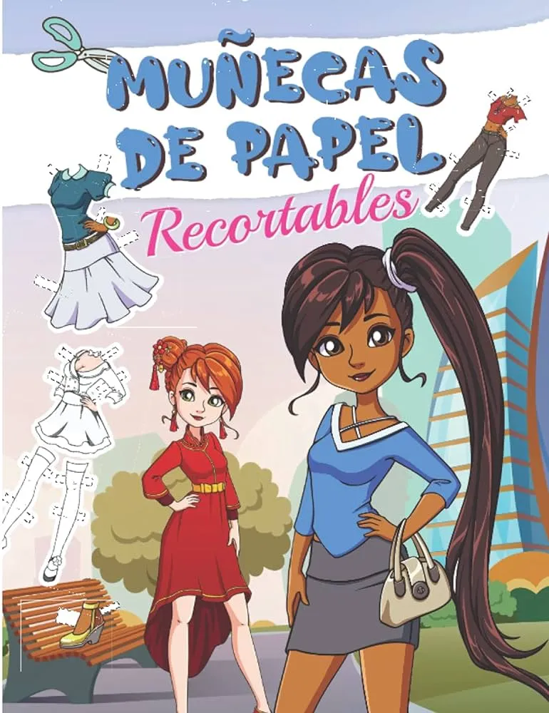 Muñecas de Papel Recortables: Colorea, recorta y juega - 2 muñecas de papel + 42 trajes - Para niñas de 8 a 12 años. (Spanish Edition) : Publishing, My Little Doll Rocks: Amazon.com.mx: Libros Muñecas de Papel Recortables: Colorea, recorta y juega - 2 muñecas de papel + 42 trajes - Para niñas de 8 a 12 años. (Spanish Edition) : Publishing, My Little Doll Rocks: Amazon.com.mx: Libros