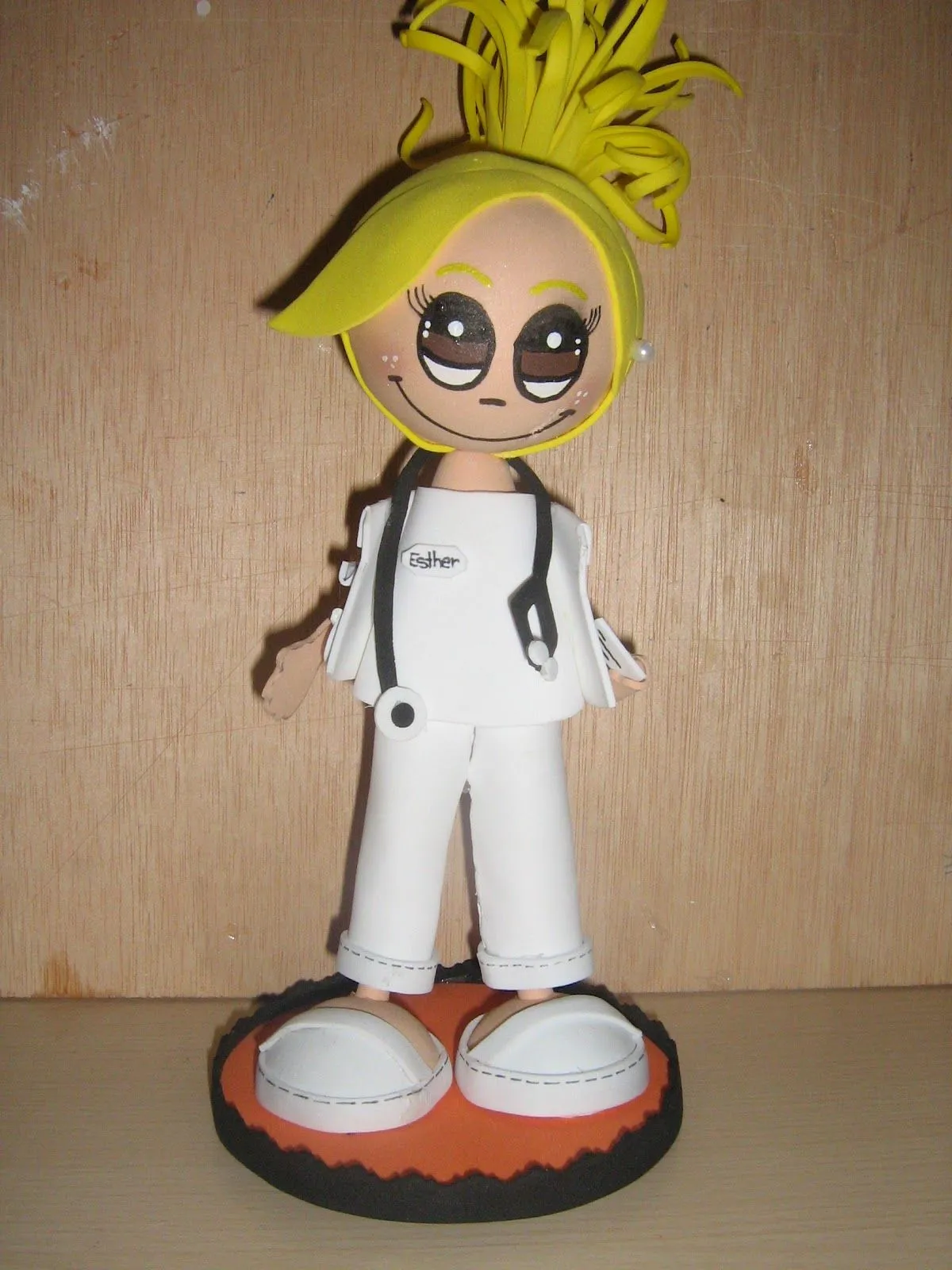 Tus muñecas personalizadas: Fofucha enfermera Tus muñecas personalizadas: Fofucha enfermera