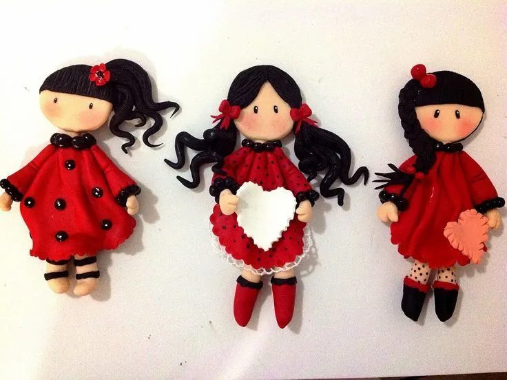 Muñecas de porcelana fría para pegar en la nevera !! | Porcelana ... Muñecas de porcelana fría para pegar en la nevera !! | Porcelana ...