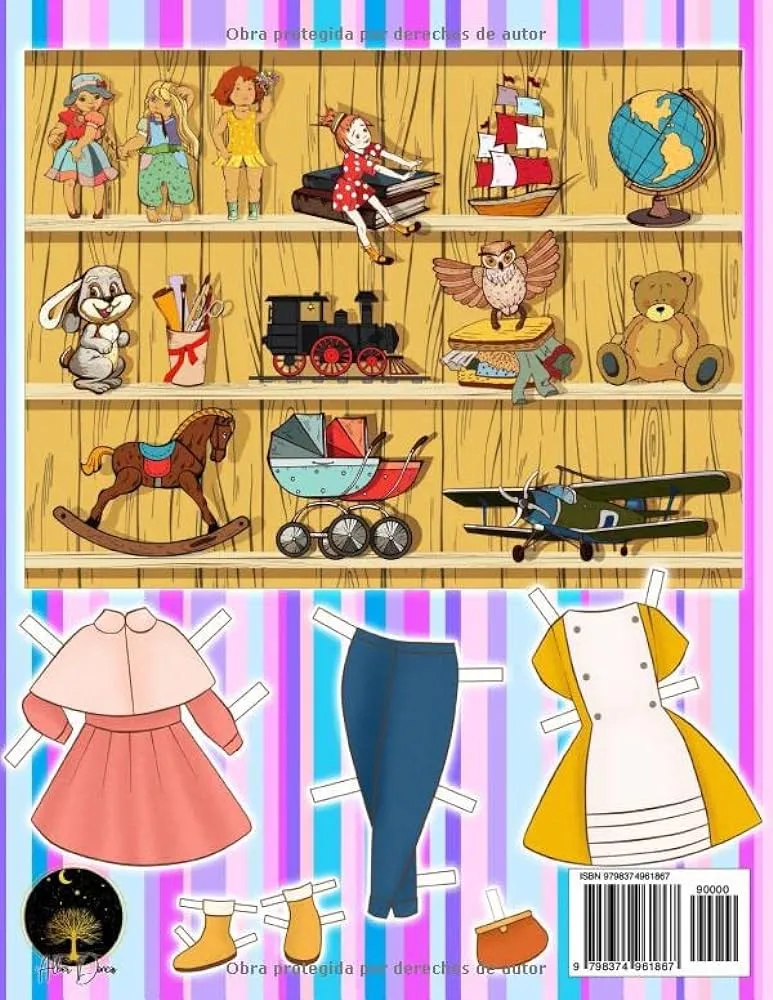 Las Muñecas Recortables de Papel de la Abuela: 40 Láminas con 20 Modelos y 200 Complementos de Ropa Vintage para Vestir a todo color a las Muñecas de ... Ocupacional en Geriatría ( Las Muñecas Recortables de Papel de la Abuela: 40 Láminas con 20 Modelos y 200 Complementos de Ropa Vintage para Vestir a todo color a las Muñecas de ... Ocupacional en Geriatría (