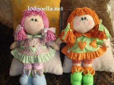Como hacer muñecos de tela - Imagui