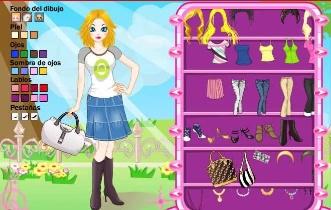 Juegos para vestir muñecas | Juegos