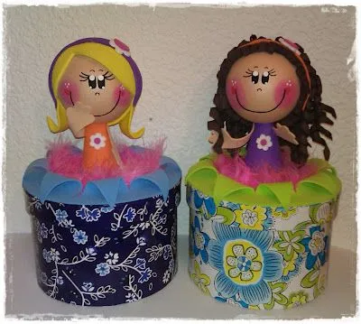 Muñecas+fofuchas++en+foami+ ...
