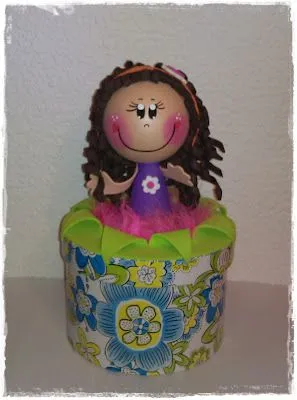 Muñecas+fofuchas++en+foami+ ...