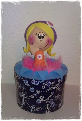 Muñecas+fofuchas++en+foami+ ...