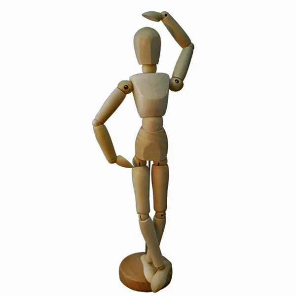 Muñeco Articulado de Madera Maniqui para Dibujo Figura Articulada ... Muñeco Articulado de Madera Maniqui para Dibujo Figura Articulada ...