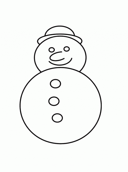 muneco-de-nieve | Dibujos y juegos, para pintar y colorear muneco-de-nieve | Dibujos y juegos, para pintar y colorear