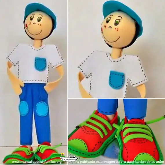 Como hacer un muñeco Fofucha | Manualidades Infantiles Como hacer un muñeco Fofucha | Manualidades Infantiles