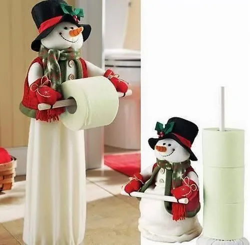 Muñeco de nieve para el baño y cocina de la casa | Lugares para ... Muñeco de nieve para el baño y cocina de la casa | Lugares para ...