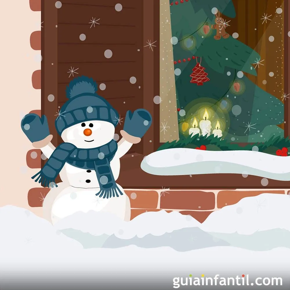El muñeco de nieve. Cuento de navidad para niños El muñeco de nieve. Cuento de navidad para niños