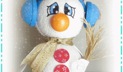 muñeco de nieve - Todo en Goma Eva