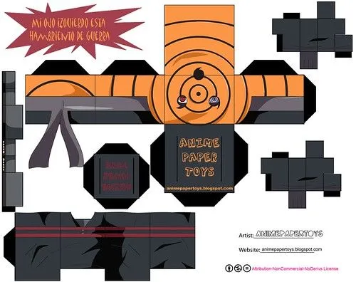 Muñecos armables de Naruto y Naruto Shippuden 2 - Identi Muñecos armables de Naruto y Naruto Shippuden 2 - Identi