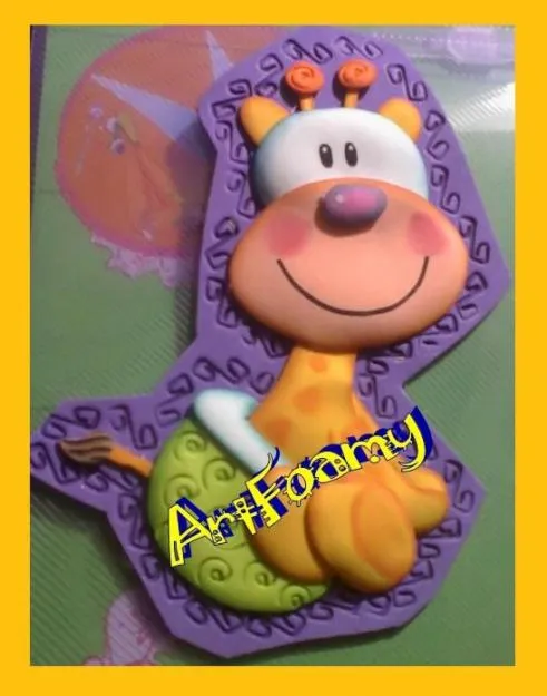 Muñecos en foami moldes para niños - Imagui