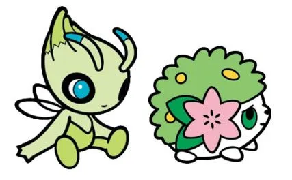 Muñecos Celebi y Shaymin disponibles para el Pokémon Dream World ... Muñecos Celebi y Shaymin disponibles para el Pokémon Dream World ...