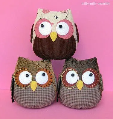 Muñecos Country: Corujas Lindas
