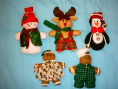 Muñecos Country: Muñecos Navideños