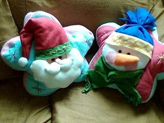 Muñecos navideños y proyectos de tela Muñecos navideños y proyectos de tela