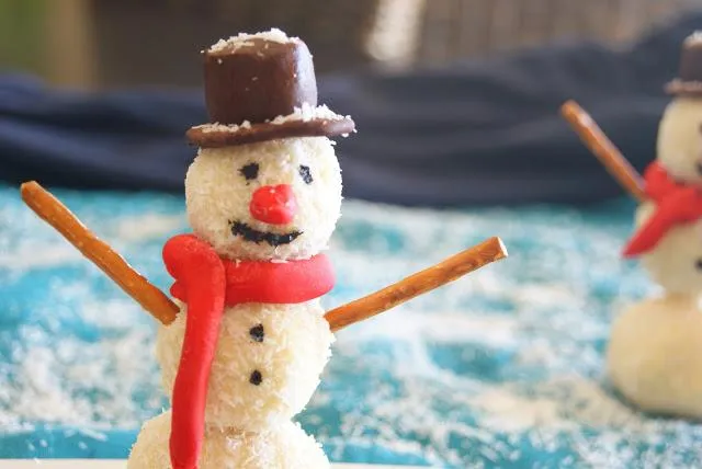 Muñecos de nieve (o unas trufas muy navideñas) - Paperblog Muñecos de nieve (o unas trufas muy navideñas) - Paperblog