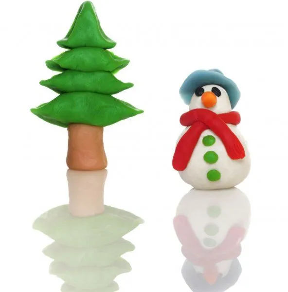 40-4-arbol-de-navidad-y-muneco ...